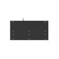 Miniatyrbild 8 av 8: Tangentbord Ibox AURORA K-5 Svart Grafit QWERTY Qwerty US