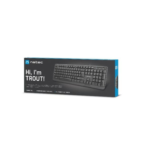 Tastatur Natec TROUT Sort