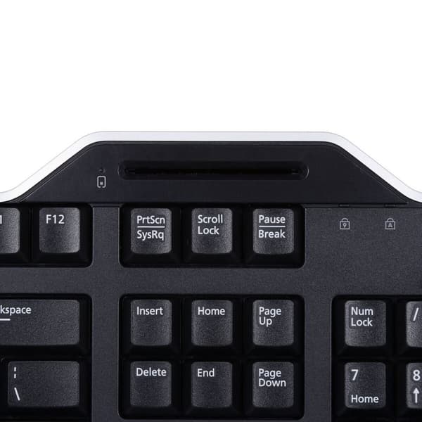 Tangentbord Dell KB813 Svart Qwerty US