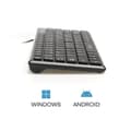 Miniatyrbillede 2 af 3: Tastatur iggual Slim TKL-USB Sort
