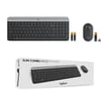 Miniatyrbillede 9 af 9: Tastatur og mus Logitech MK470 Grå Grafit Qwerty US