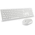 Miniatyrbillede 3 af 5: Tastatur og trådløs mus Dell KM5221W-WH Hvid Qwerty US
