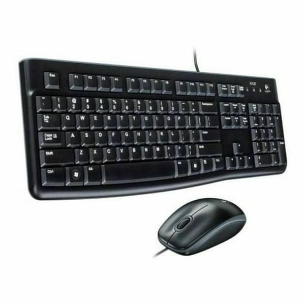 Tastatur og mus Logitech 920-002550 Sort Spansk qwerty Sort