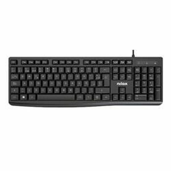Tastatur Nilox Sort