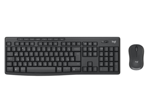 Logitech MK370 Combo for Business - Tastatur- og mussett - trådløs - Bluetooth LE - QWERTY - Portugisisk - grafitt