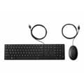 Miniatyrbillede 8 af 9: Tastatur og mus HP 9SR36UT Sort Spansk qwerty