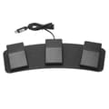 Miniatyrbild 2 av 9: USB-pedal med trippelfotsomkopplare Multifunktionell mekanisk omkopplarpedal för att spela spelfabrikstestning