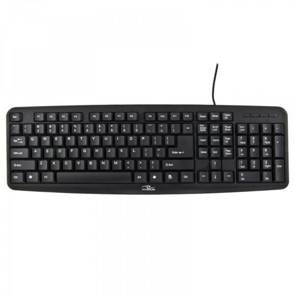 Tastatur Titanum TK102 Sort Sort