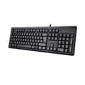 Miniatyrbillede 2 af 5: Tastatur A4 Tech KR-92 Sort Monochrome Engelsk QWERTY
