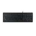 Miniatyrbillede 1 af 5: Tastatur A4 Tech KR-92 Sort Monochrome Engelsk QWERTY
