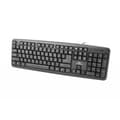 Miniatyrbillede 2 af 2: Tastatur Titanum TKR101 Sort Monochrome Engelsk Russisk QWERTY