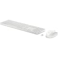 Miniatyrbillede 2 af 3: Tastatur og mus HP 650 Hvid