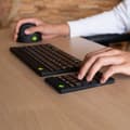 Miniatyrbillede 1 af 3: Tastatur og mus R-Go RGOCONMWLBL Sort