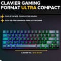 Miniatyrbillede 4 af 6: Tastatur og mus The G-Lab COMBO-HYDROGEN