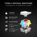 Miniatyrbillede 6 af 6: Tastatur Turtle Beach TBK-3001-12-FR