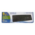 Miniatyrbillede 4 af 4: Tastatur Esperanza EK134 Sort Multifarvet Monochrome