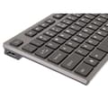 Miniatyrbillede 4 af 7: Tastatur A4 Tech KV-300H QWERTY Sort Grå Monochrome Sort/Grå