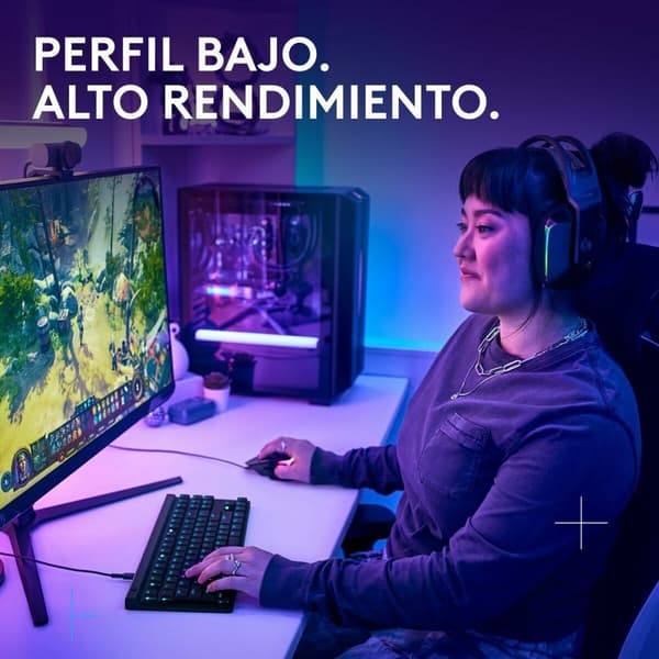 Näppäimistö ja hiiri Logitech 920-012891 Musta Espanjalainen Qwerty