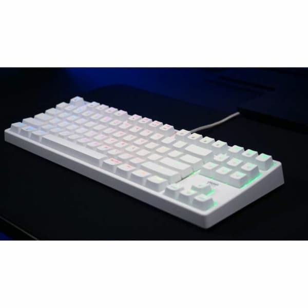 Tastatur og mus Cherry Hvid AZERTY