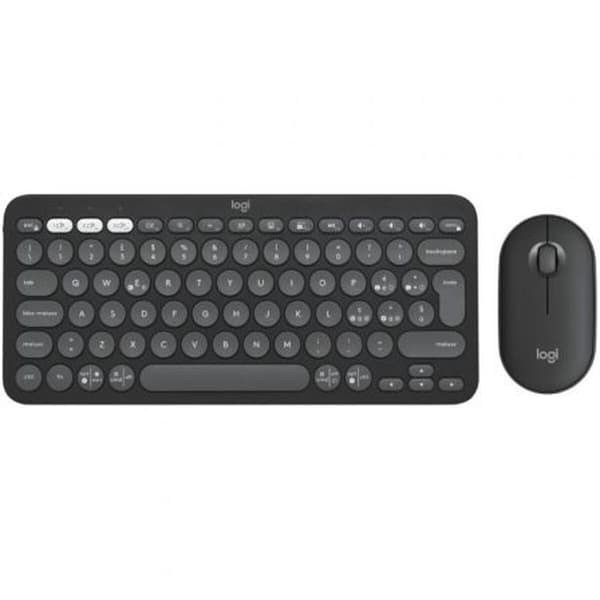 Tastatur og mus Logitech 920-012227 Sort