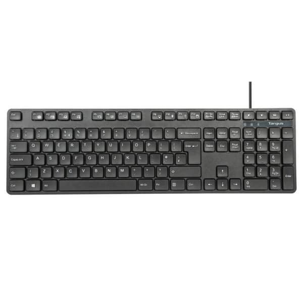 Tangentbord Targus AKM622ES Svart Qwerty Spanska