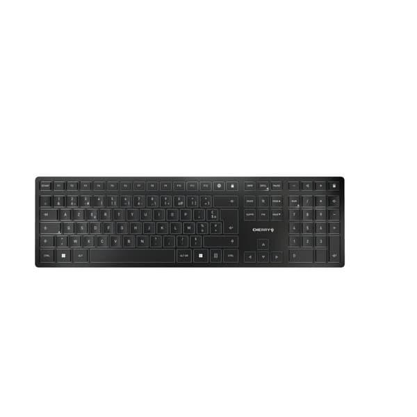 Tangentbord Cherry Qwerty Spanska Svart
