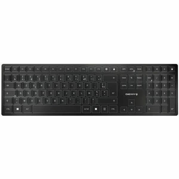 Tangentbord Cherry Qwerty Spanska Svart