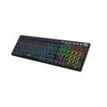 Miniatyrbillede 5 af 11: Tastatur Ibox AURORA K-6 Sort Engelsk QWERTY
