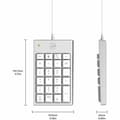 Miniatyrbillede 3 af 4: Numerisk tastatur Mobility Lab ML305707 Sølvfarvet
