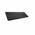 Miniatyrbillede 4 af 11: Fransk tastatur Cherry Spansk qwerty Sort