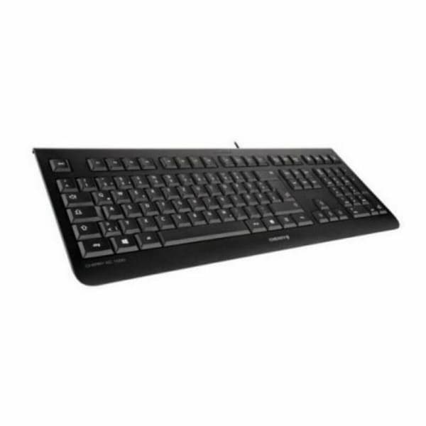 Fransk tastatur Cherry Spansk qwerty Sort