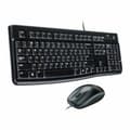 Miniatyrbillede 1 af 8: Tastatur og mus Logitech 920-002550 Sort Spansk qwerty