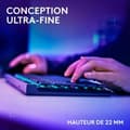 Miniatyrbillede 4 af 6: Tastatur Logitech 920-012546 Sort