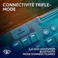 Miniatyrbillede 5 af 6: Trådløst tastatur Logitech G915 X Hvid AZERTY