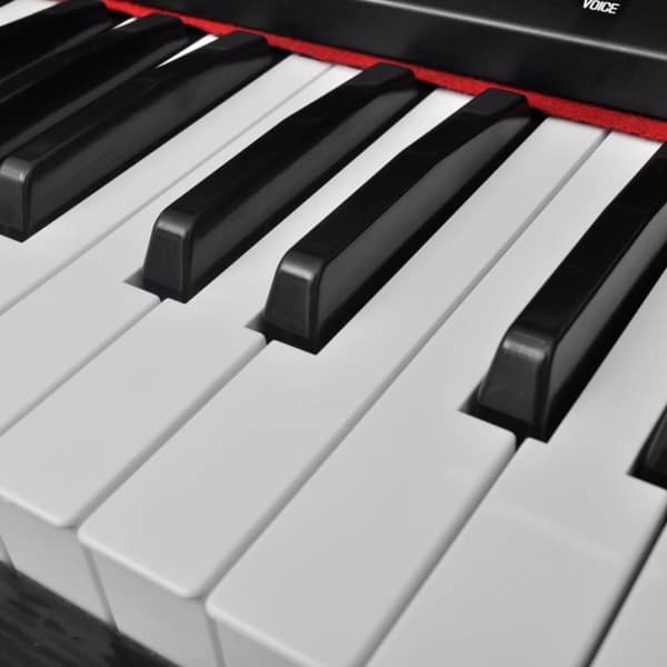 vidaXL Digitalpiano med 88 tangenter & notställ
