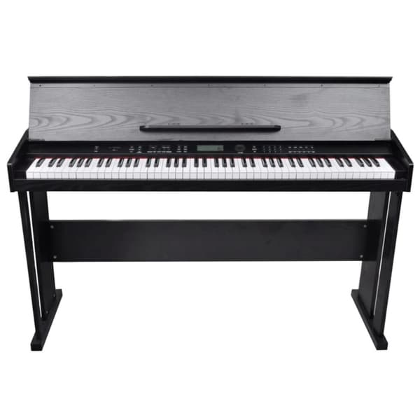 vidaXL Digitalpiano med 88 tangenter & notställ