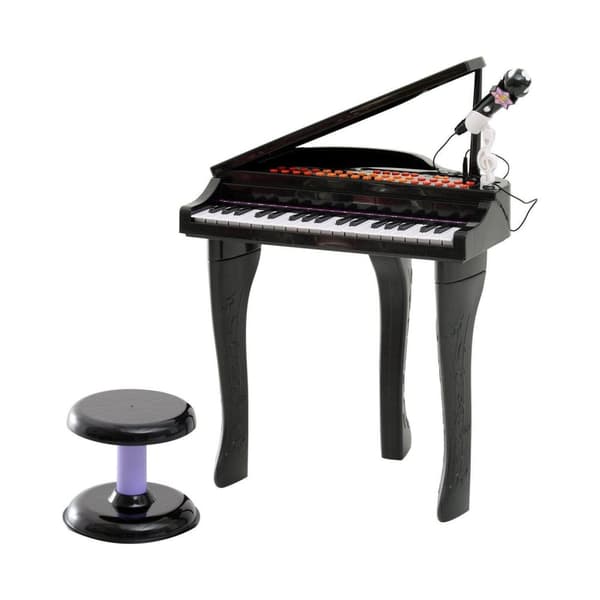 Rootz lasten pianosoitin - musta - vatsa - 18,89 cm x 15,35 cm x 27,16 cm