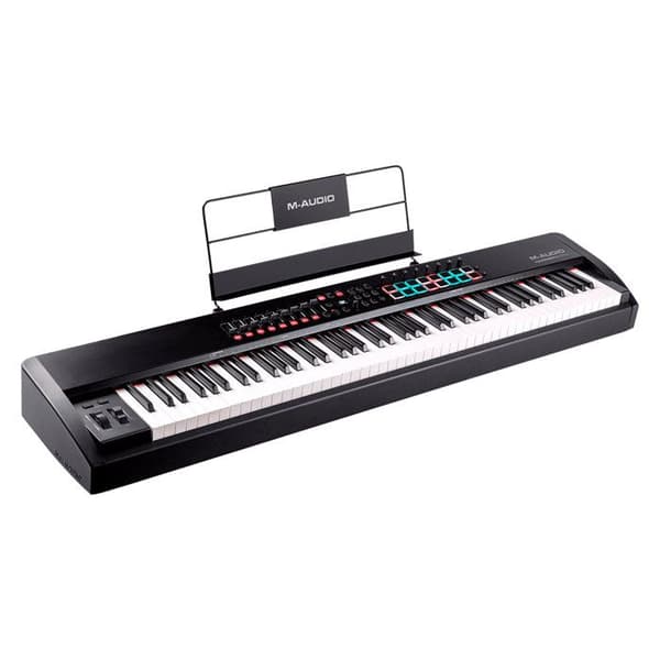 M-AUDIO KMD HAMMER88PRO - USB MIDI 88 toner kraftig beröring Graded Hammer Action, pads, faders