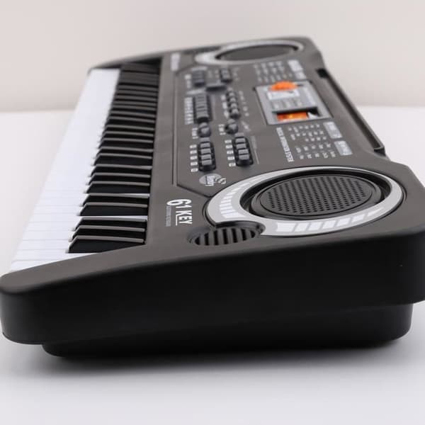 61 tangenter med mikrofon Elektronisk orgel Piano Keyboard Leksaker Pedagogiska leksaker Present