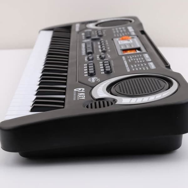 TD® 61 tangenter digital elektronisk orgelklaviatur med mikrofon för barnleksaker