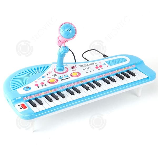 INN Piano för barn 20x35x19 cm 37 tangenter Batterier Portabla Utbildningsleksaker Semesterpresenter för barn piano keyboard