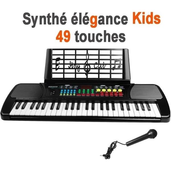 49-KNAPPAR ELEKTRISK SYNTHESIZER PIANO TANGENTBORD