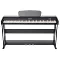 Miniatyrbild 2 av 2: Digitalpiano med pedaler och 88 tangenter Melaminbräda svart