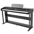 Miniatyrbild 1 av 2: Digitalpiano med pedaler och 88 tangenter Melaminbräda svart