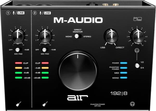 M-Audio AIR 192 | 8 - USB-ljudgränssnitt