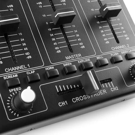Vonyx STM-2270 Mixer 4kanaler/eff/USB/MP3/BT