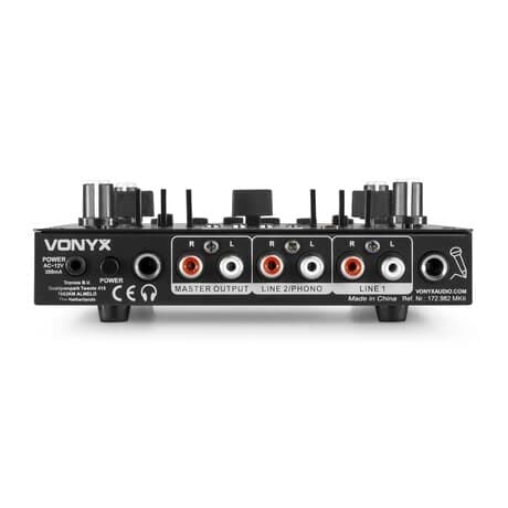 Vonyx STM-2270 Mixer 4kanaler/eff/USB/MP3/BT