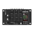 Miniatyrbild 2 av 6: SkyTec- Vonyx STM-3020B 4 kanaler, USB/SD mixer svart