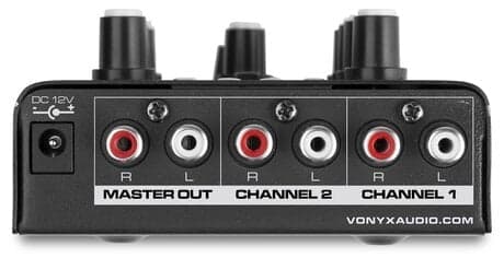 Vonyx STM500BT Mixer 2CH, BT, MP3, Displa