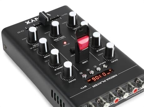 Vonyx STM500BT Mixer 2CH, BT, MP3, Displa